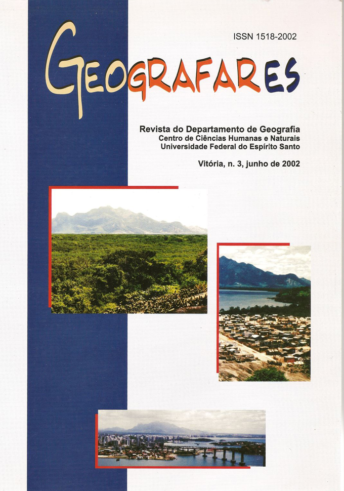 					Visualizar n. 3 (2002): Geografares
				