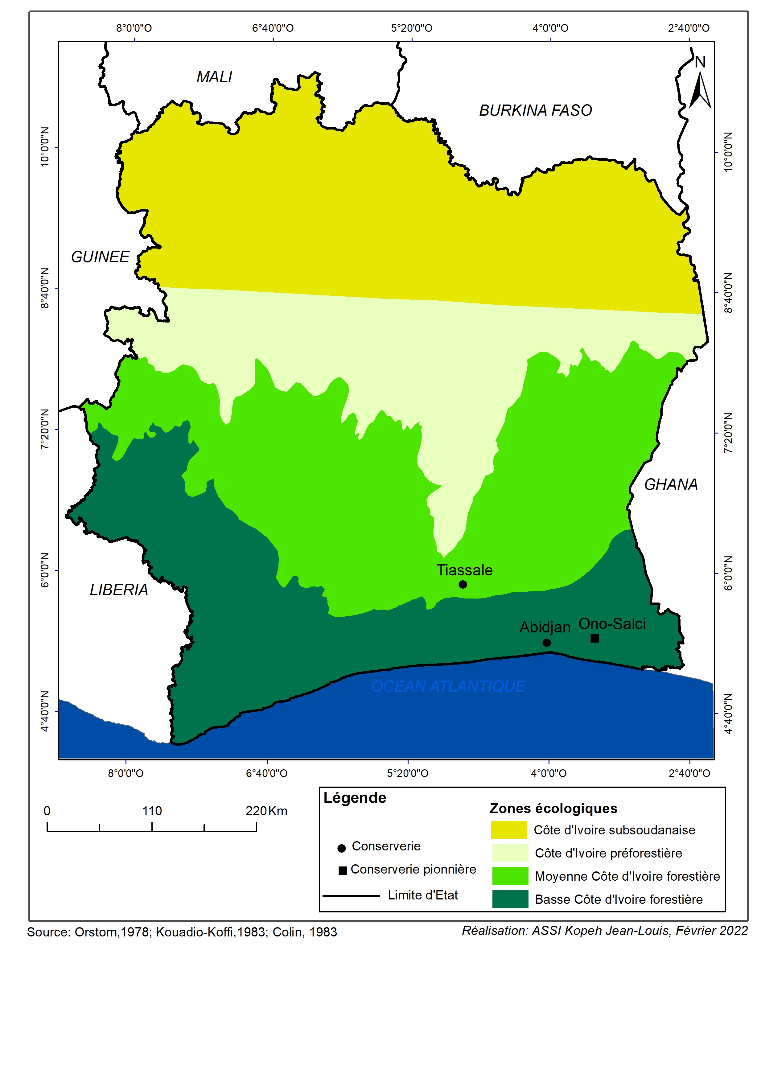 Áreas de produção de abacaxi na época colonial