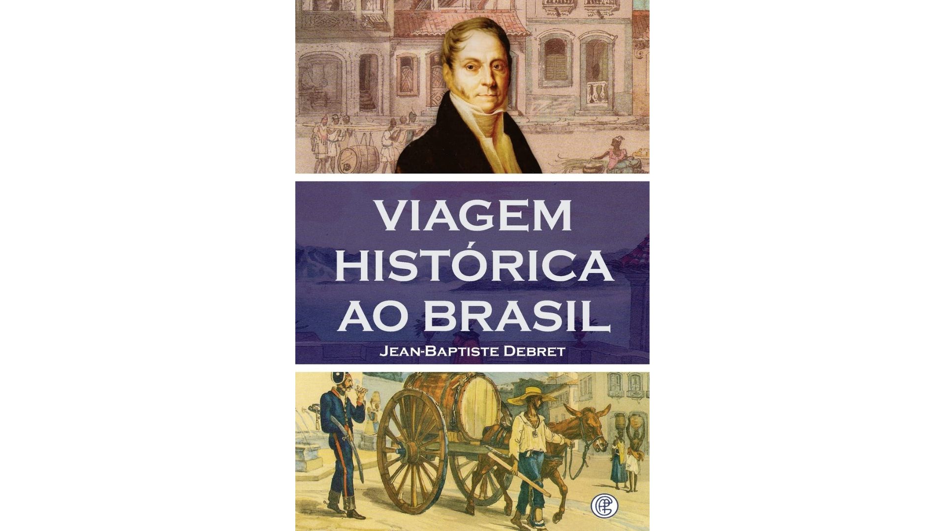 Capa do livro “Viagem Histórica ao Brasil”