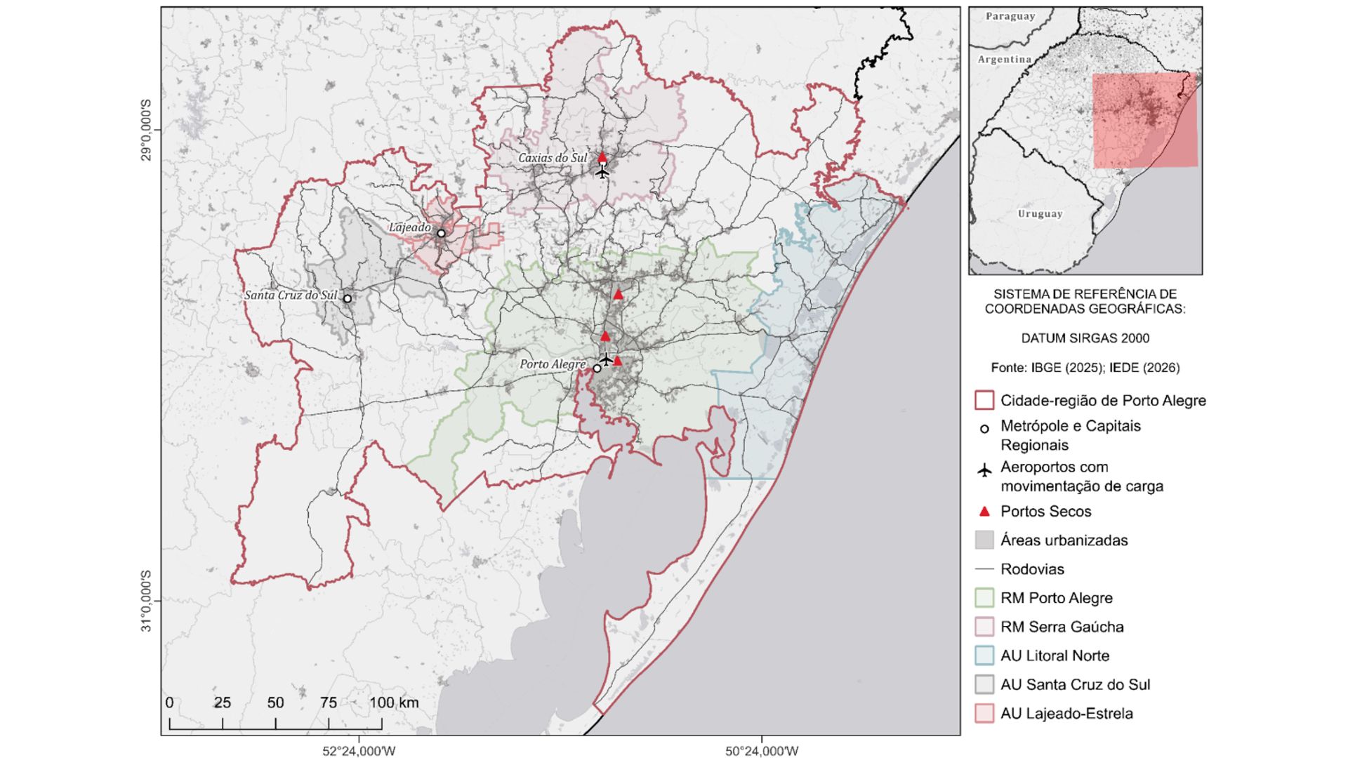 A Cidade-região de Porto Alegre