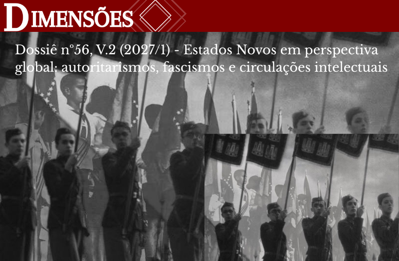 Desfile da Juventude Brasileira durante o Estado Novo, foto de Peter Langue, FGV - CPDOC, arquivo Gustavo Capanema. https://www.schwartzman.org.br/simon/capanema/capit4.htm  Mocidade Portuguesa - retrato com uniformes e estandartes. Fotografia sem data. Produzida durante a actividade do Estúdio Mário Novais: 1933-1983. https://www.flickr.com/photos/biblarte/12115914393