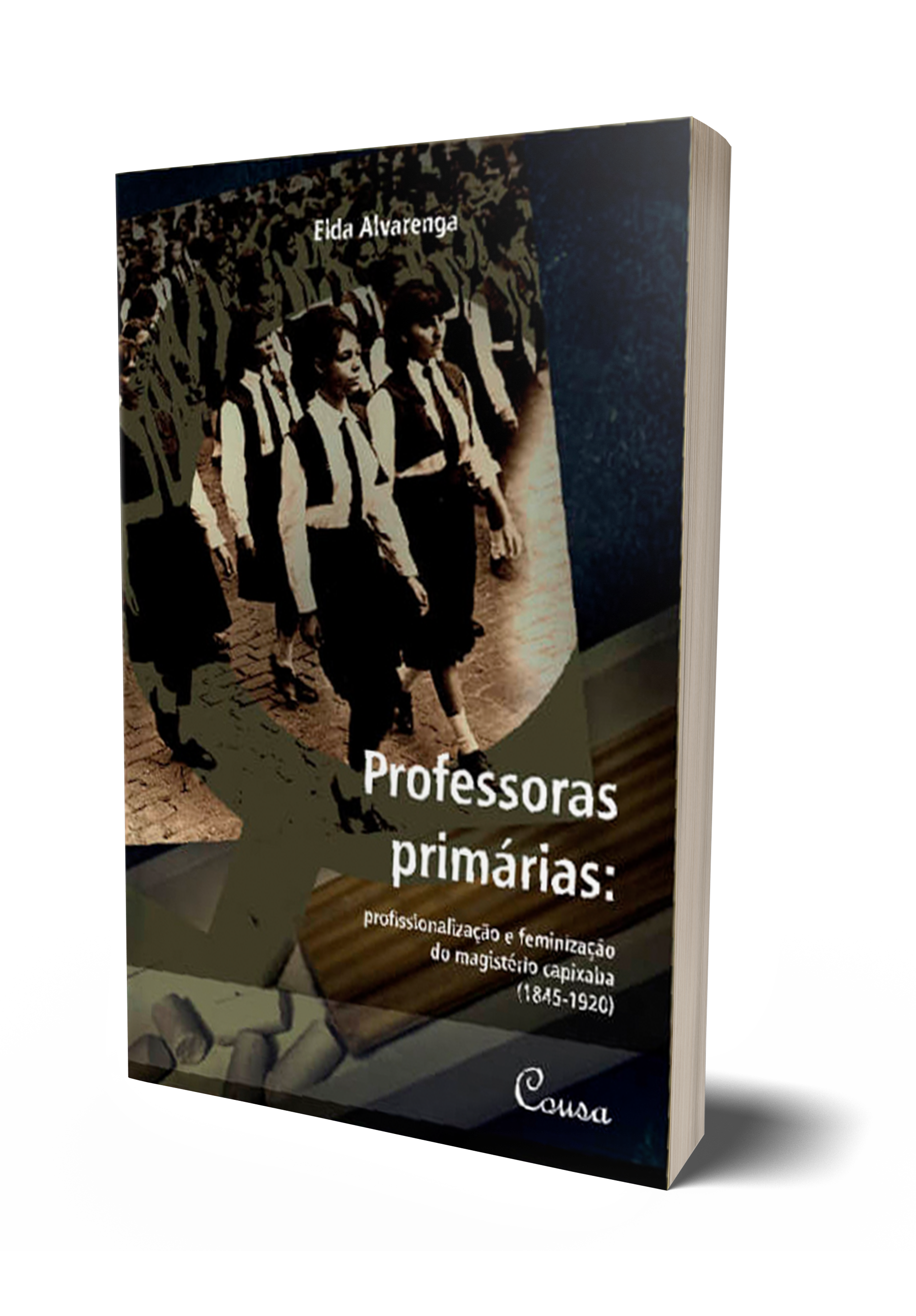 ALVARENGA, Elda. Professoras primárias: profissionalização e feminização do magistério capixaba (1845-1920). Vitória: Cousa, 2019.