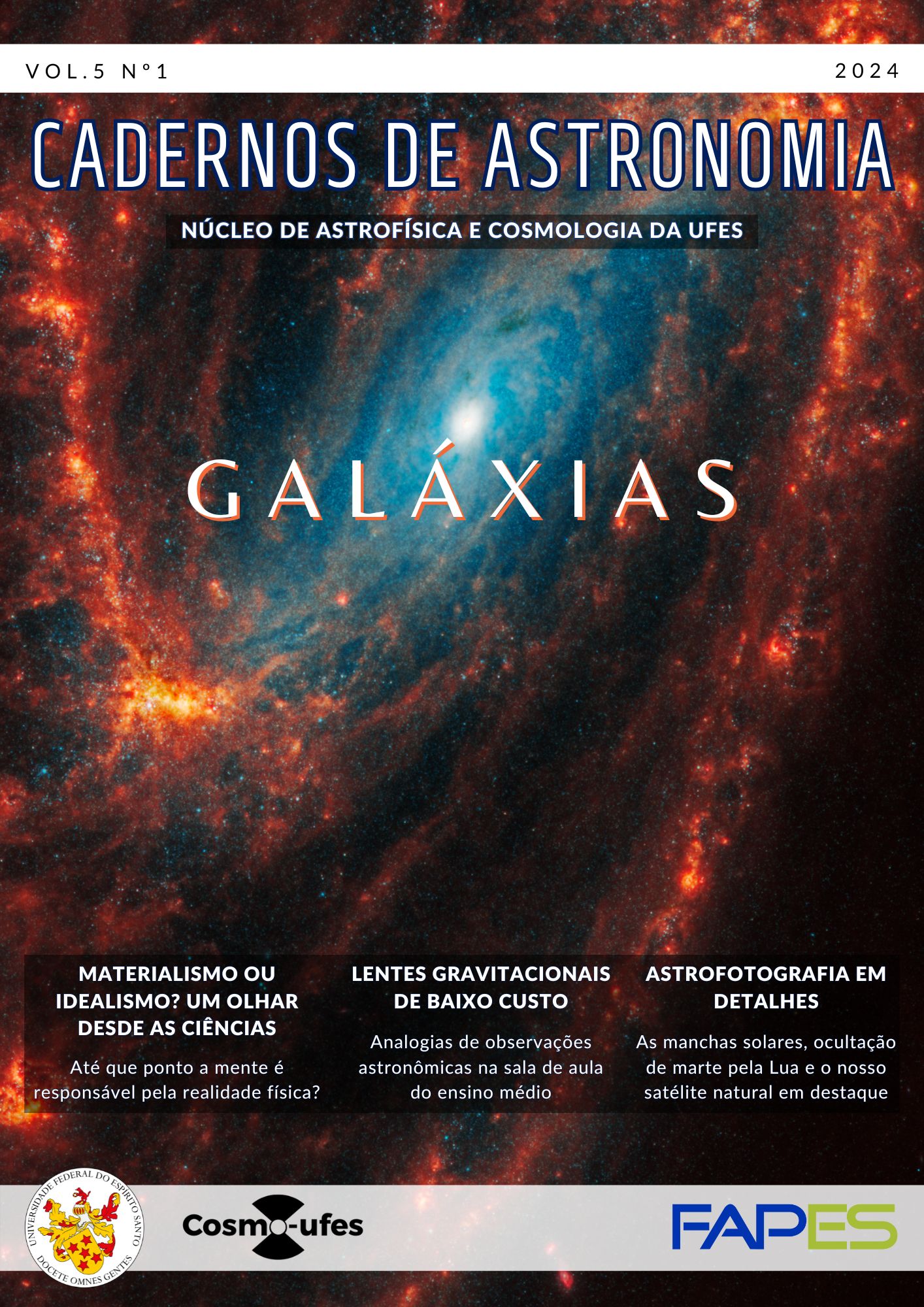 					View Vol. 5 No. 1 (2024): Galáxias
				