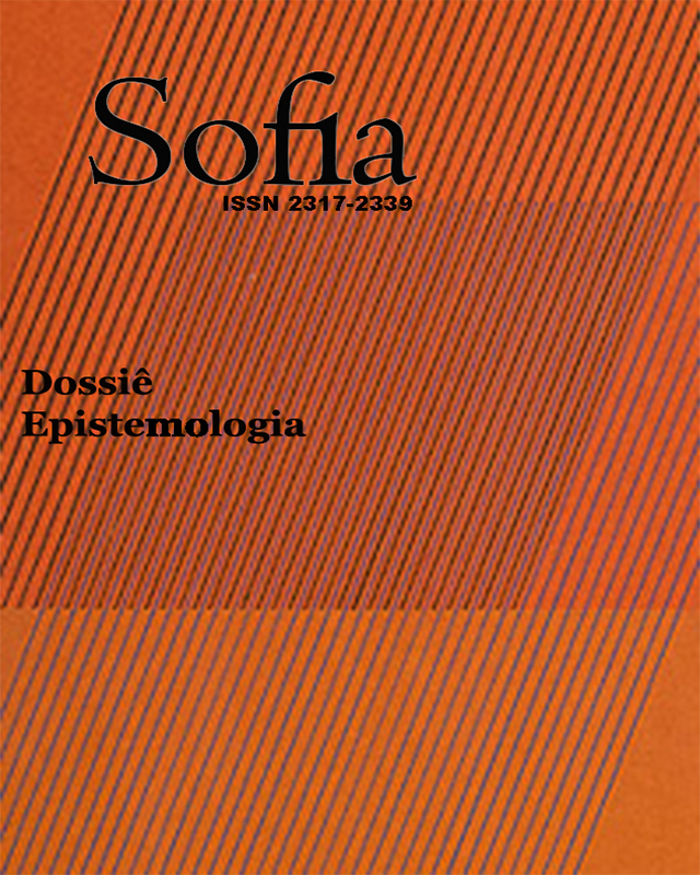 					View Vol. 7 No. 1 (2018): Dossiê Epistemologia
				