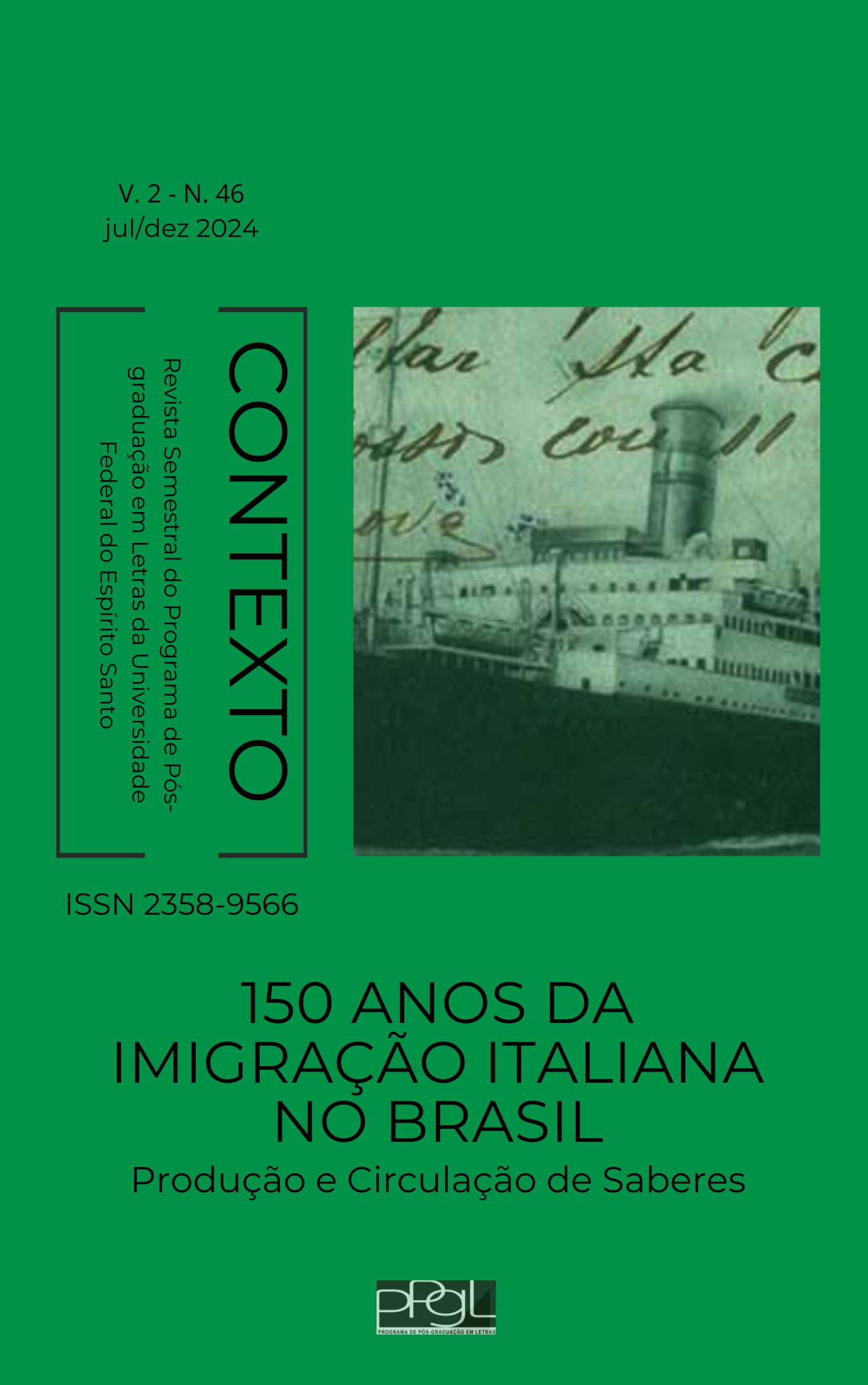 					Visualizar v. 2 n. 46 (2024): Dossiê: 150 anos da imigração italiana no Brasil: produção e circulação de saberes
				