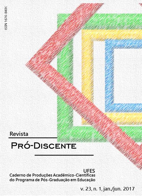 					Visualizar v. 23 n. 1 (2017): Revista Pró-Discente
				