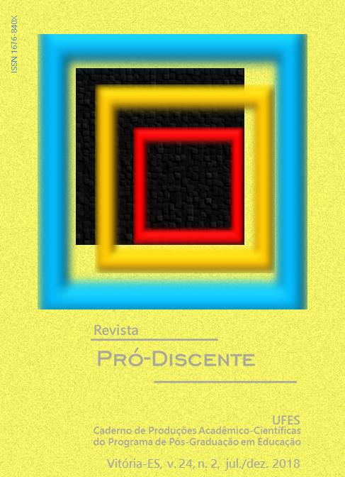 					Visualizar v. 24 n. 2 (2018): Revista Pró-Discente
				