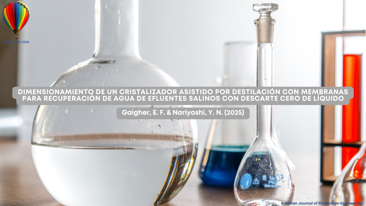 Portada con material de laboratorio y título del artículo sobre destilación con membranas