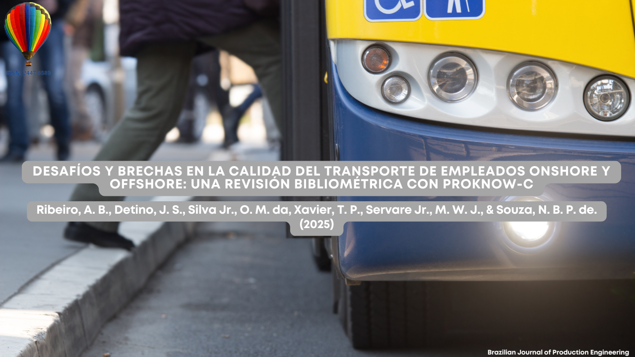 Imagen de portada que muestra la parte frontal de un autobús de transporte y el pie de un trabajador subiendo, simbolizando el enfoque del artículo en la calidad del transporte de empleados onshore y offshore.