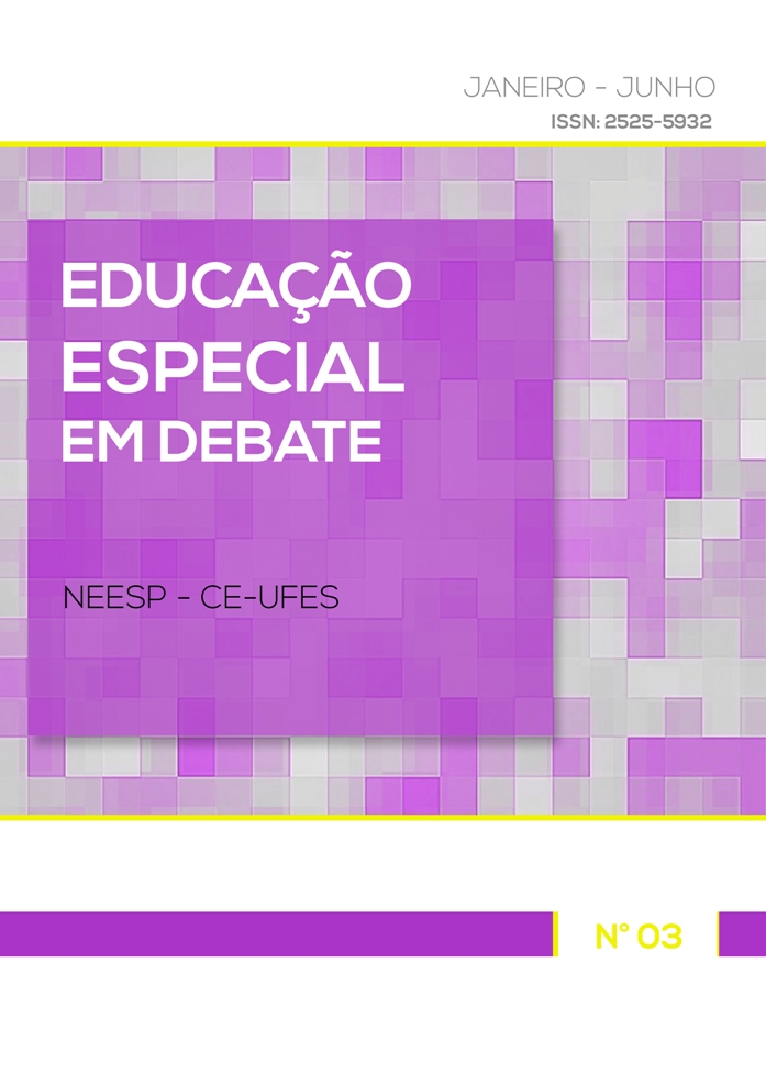 					Visualizar n. 3 (2017): Revista Educação Especial em Debate
				