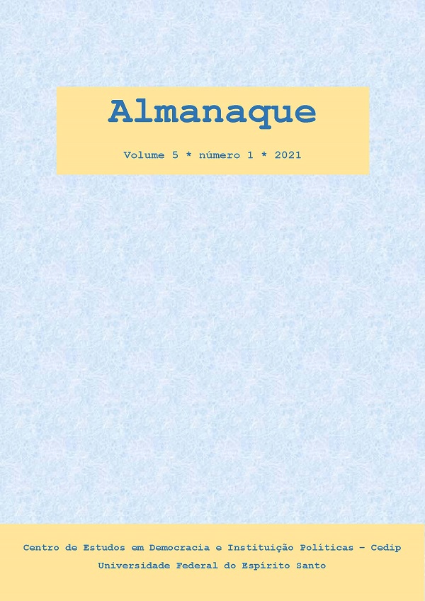 					View Vol. 5 No. 1 (2021): Almanaque v. 5. n. 1
				